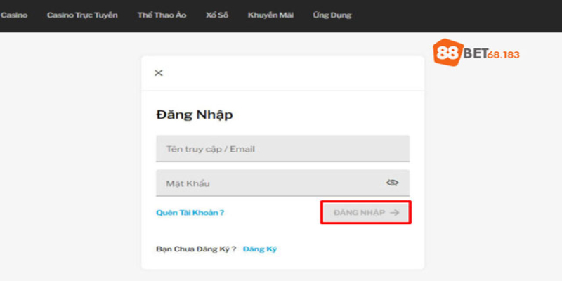 Hướng Dẫn Đăng Nhập 188Bet Siêu Tốc Nhanh Hơn Nốt Nhạc Điền mật khẩu là bước dễ sai nhất khi đăng nhập 188Bet