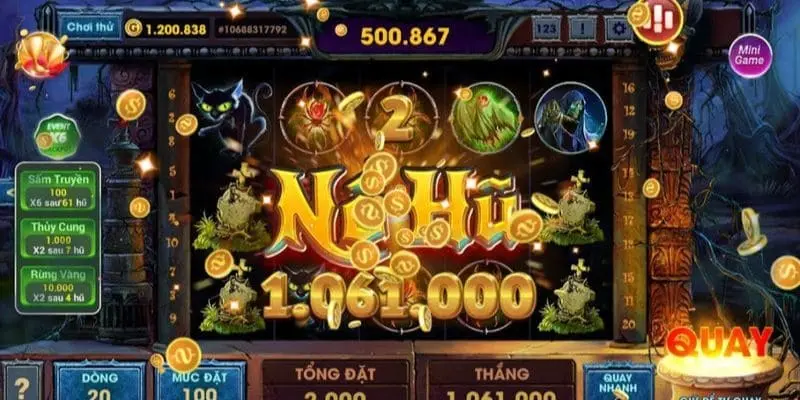 Top game slot tại sảnh