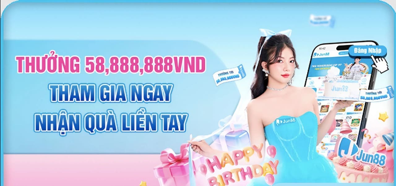 Banner ưu đãi cực chất lượng tại Jun88